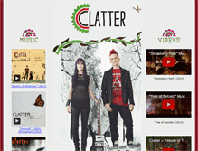 Tablet Screenshot of clatter.com